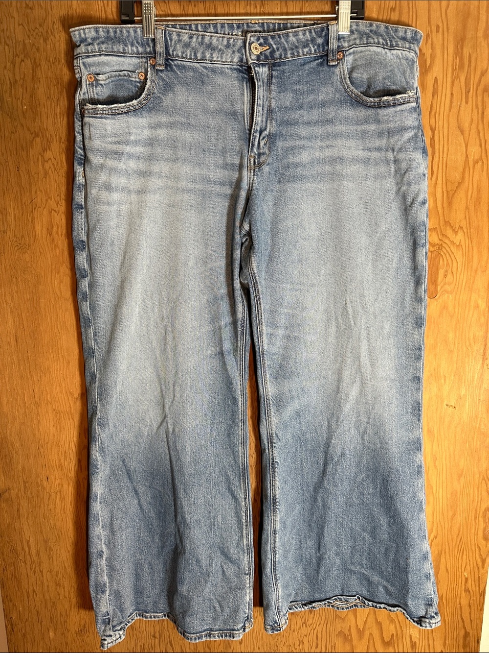 American Eagle Outfitters Light Wash Flare Jeans